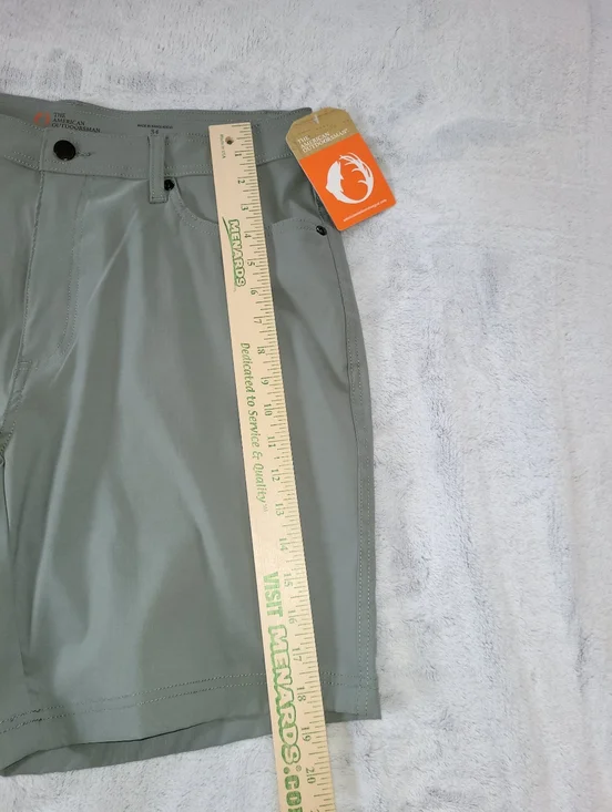 The American Outdoorsman Mens Size 34 Nylon Hiking Trail Shorts UPF 50 Stretch - Picture 3 of 15